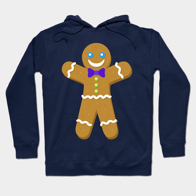 Gingerbread Man Hoodie by bockert